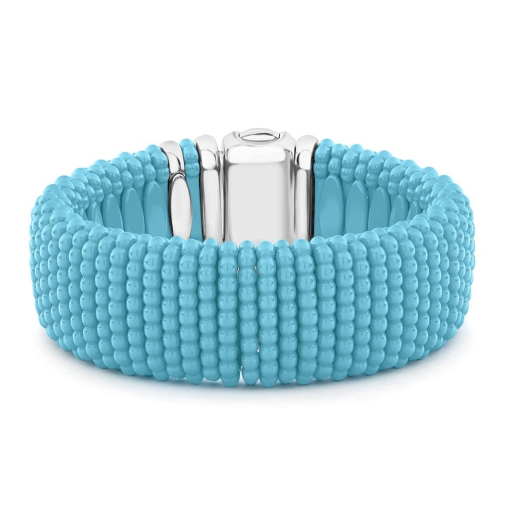 LAGOS Blue Beaded Bracelet - Picture 2 of 6